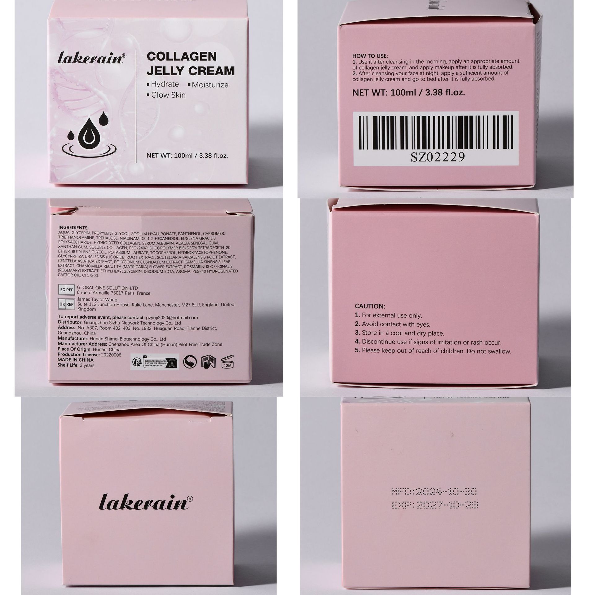 Collagen Jelly Cream Hydrating & Firming Mask