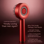 YBM Red Light Hair Growth Therapy Comb™